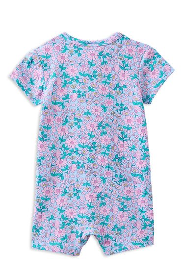 Milky - Daisy Fields Zip Romper